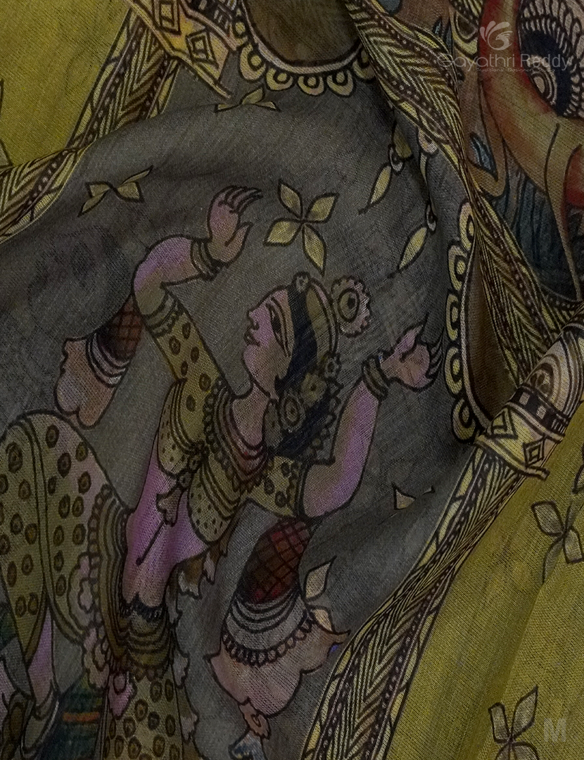 PURE KALAMKARI KADI COTTON-KKC12