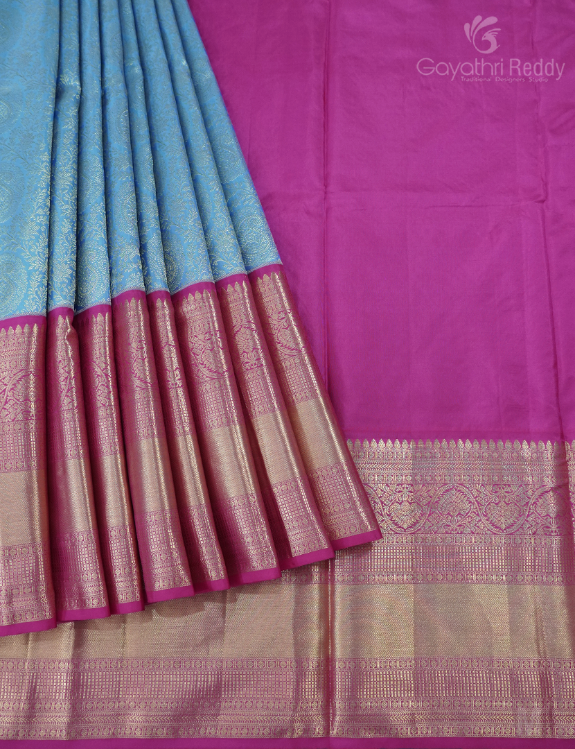 PURE KANCHI PATTU PAVADA(FREE SIZE)-KPL737