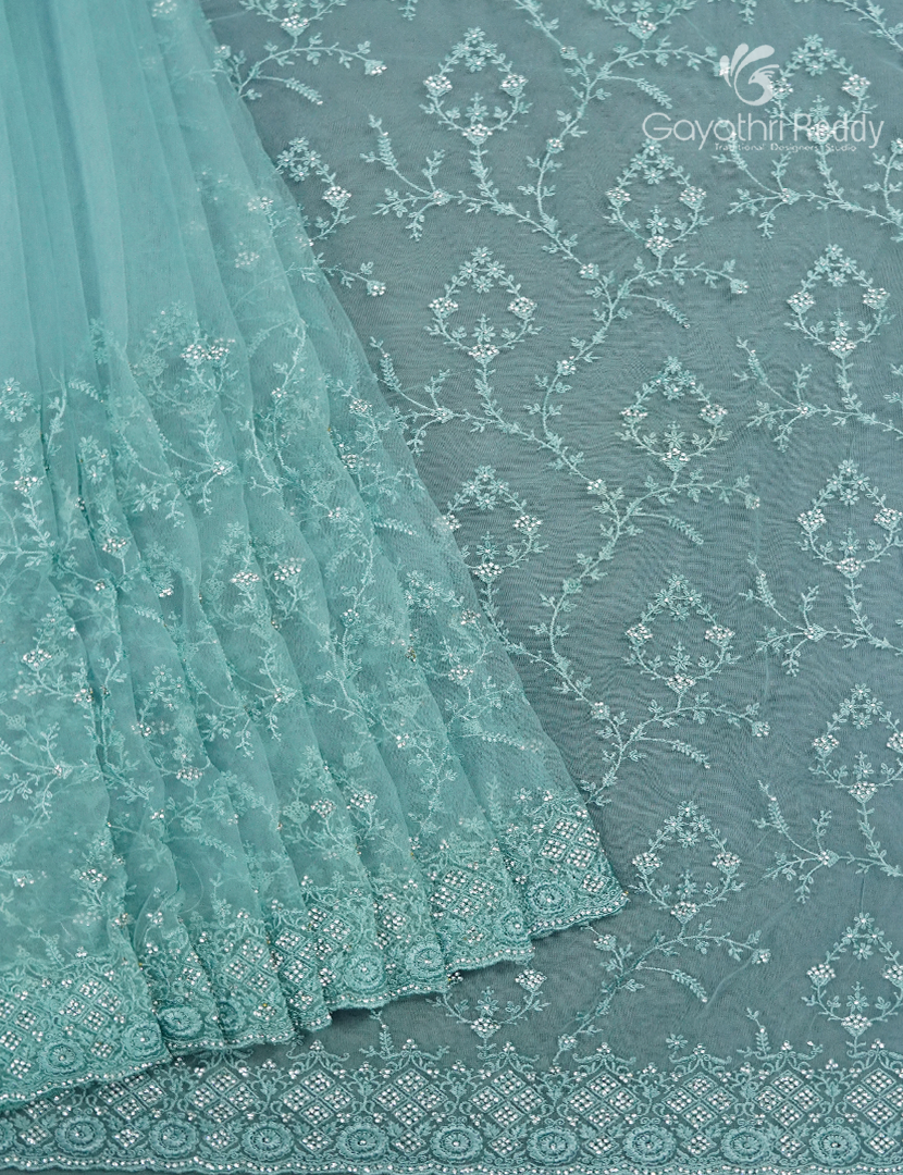NETTED FANCY SAREE-NF51