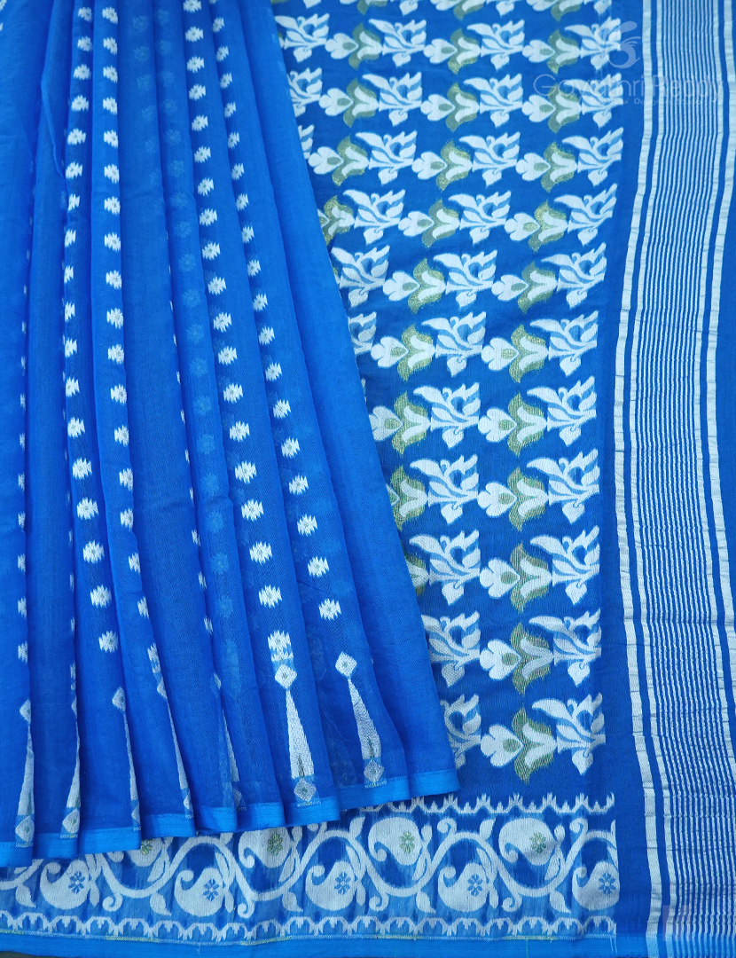 JAMDANI COTTON(WITHOUT BLOUSE)-JMC468