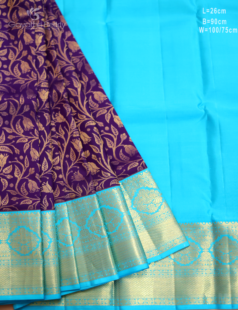 PURE KANCHI PATTU LEHENGA(SMALL SIZE)-KPL707