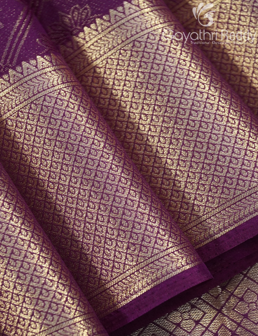 SEMI MYSORE CREPE SAREE-SMC317