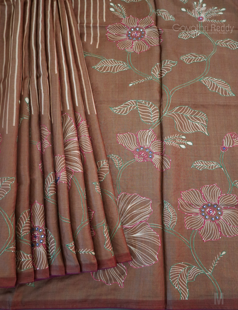 PURE DESI TUSSAR FANCY-TS1481