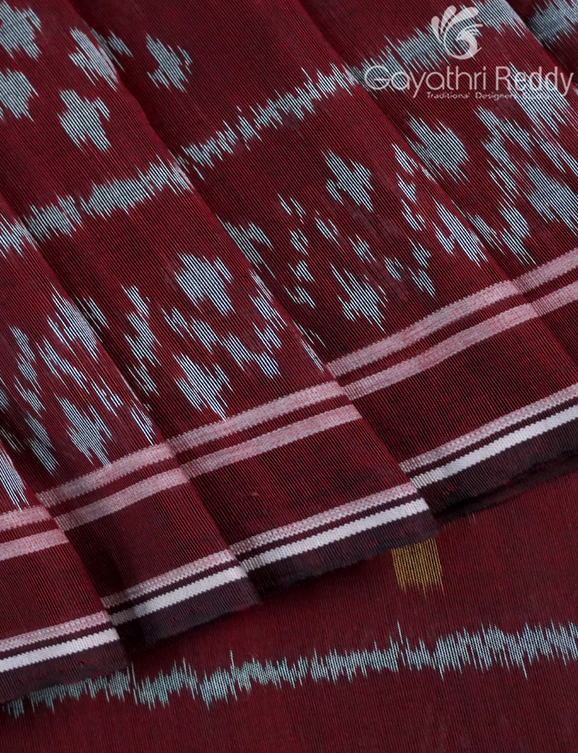 PURE IKKAT COTTON (H.L) SAREE-IKC1053