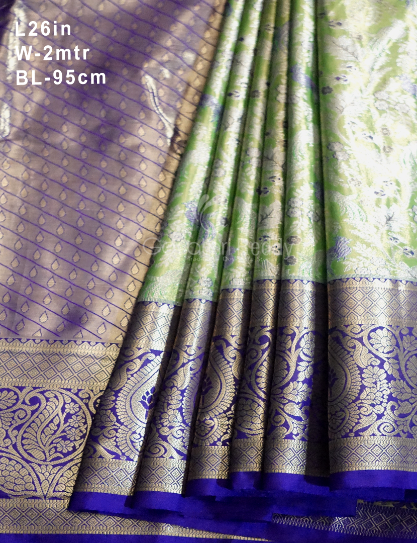 SEMI PATTU LEHENGAS-SPL299