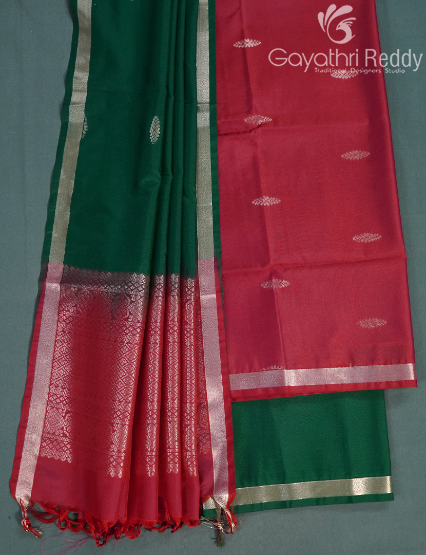 PURE KANCHI PATTU (D.M) 3PC-KPDM49
