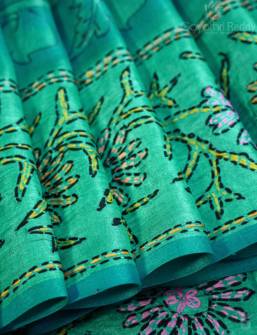PURE DESI TUSSAR KANTA WORK-TS1523