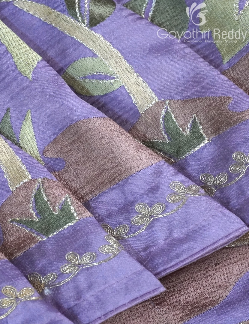DUPION SILK FANCY SAREE -DSF24