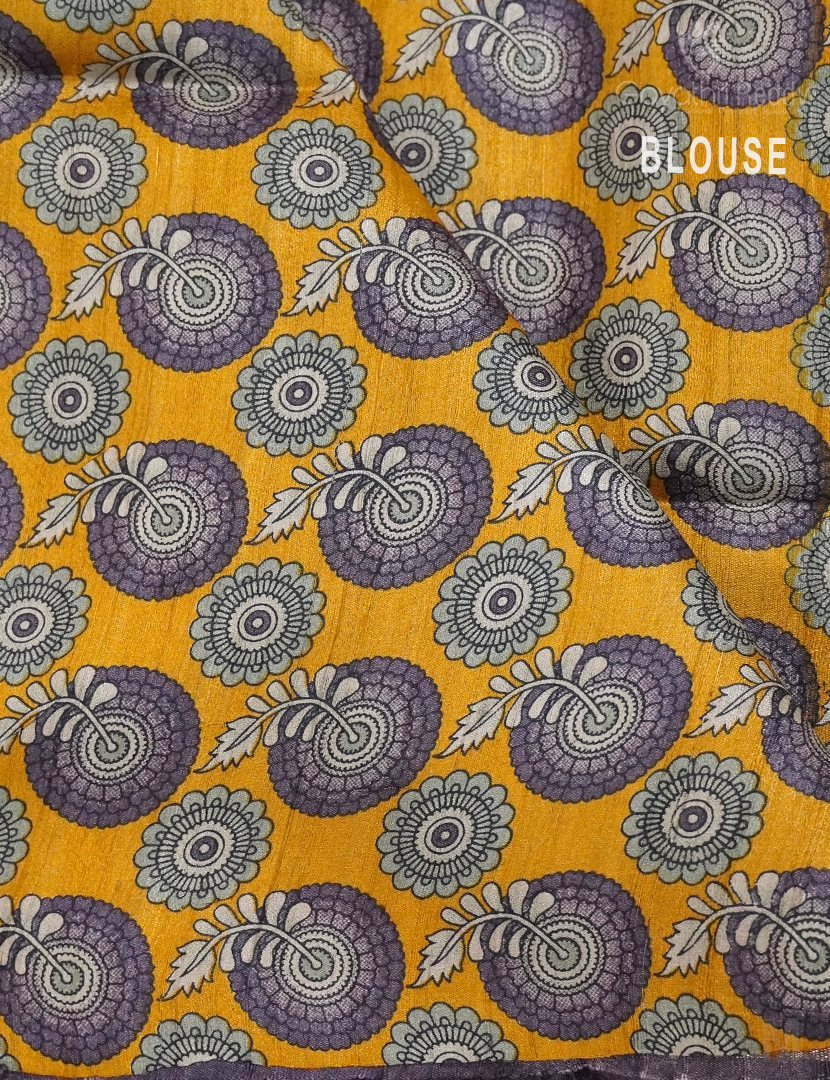 PURE DESI TUSSAR SILK-TS1180