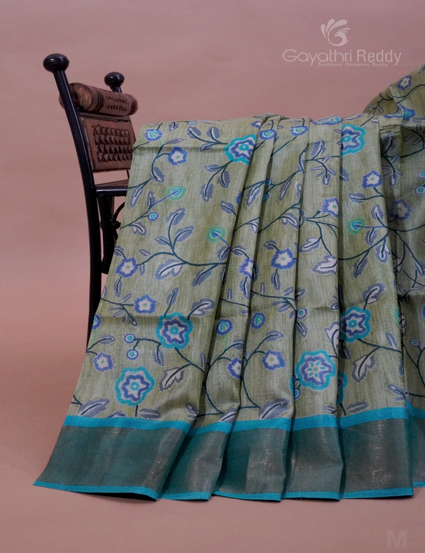 PURE DESI TUSSAR SILK-TS884