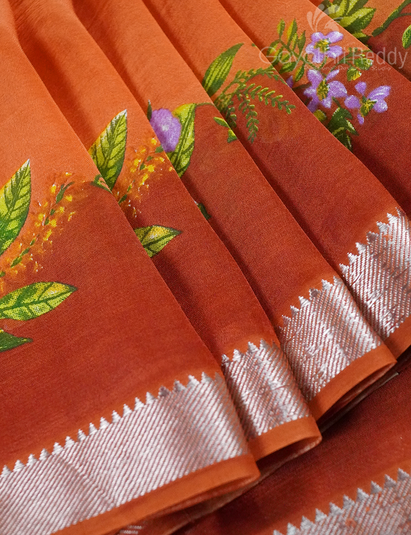MANGALAGIRI PATTU PRINTED SAREE-MGP1109