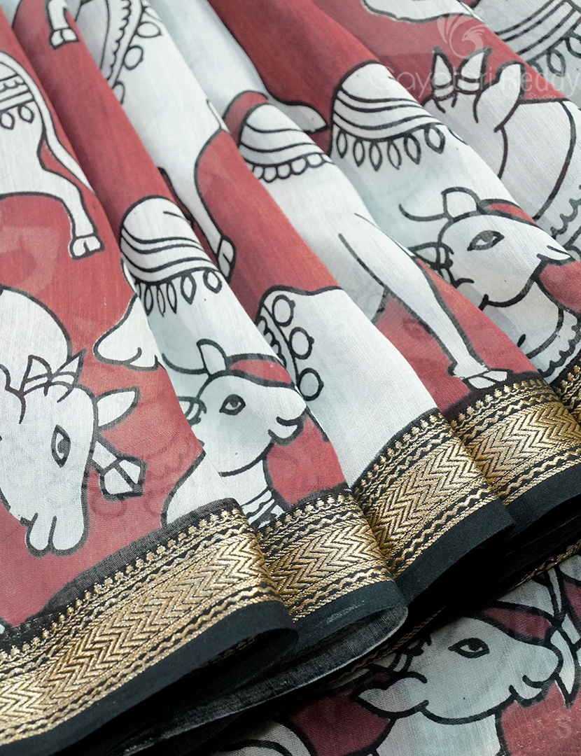 PURE CHANDERI PRINTED-CHS244