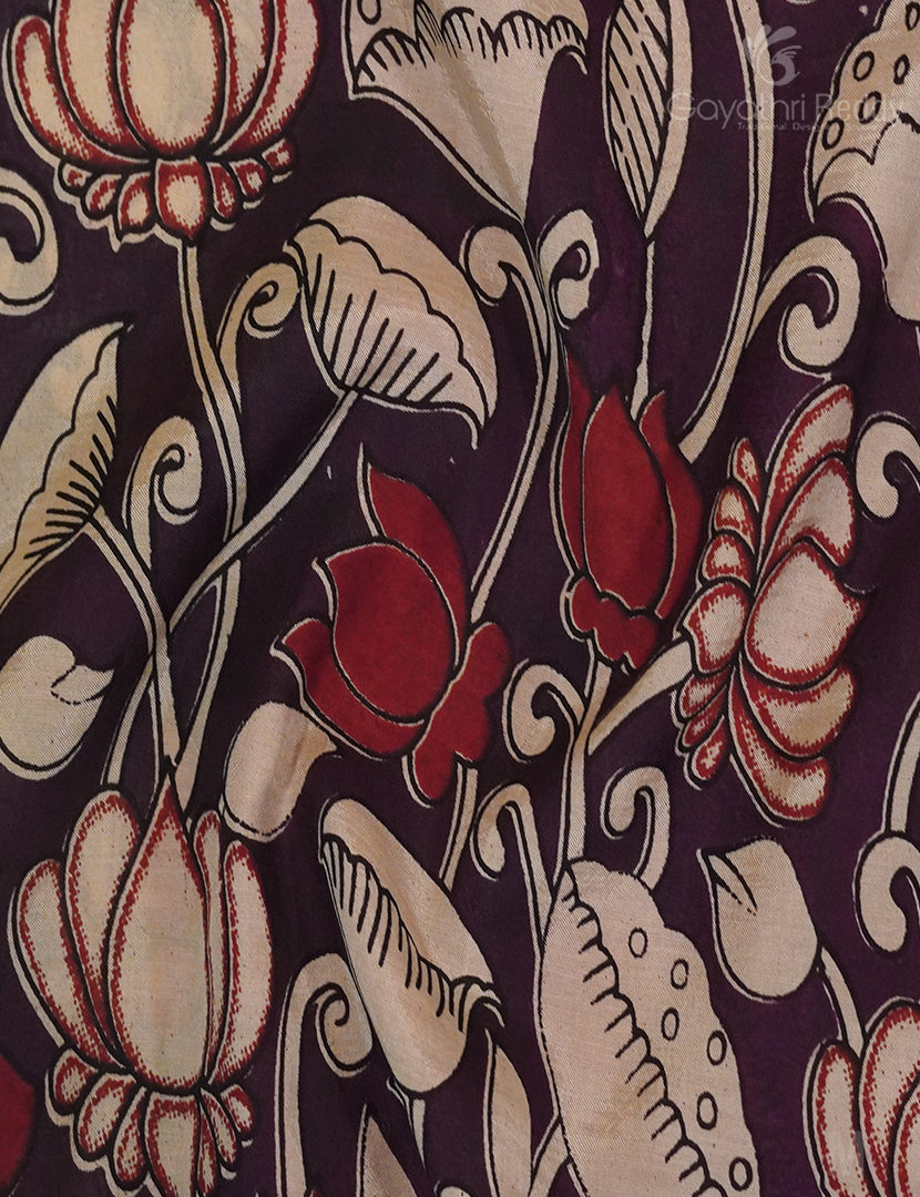 PURE KALAMKARI SILK-KKS23