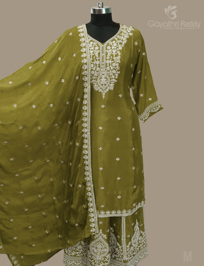 READYMADE DRESS SET(3PC)-KDS930