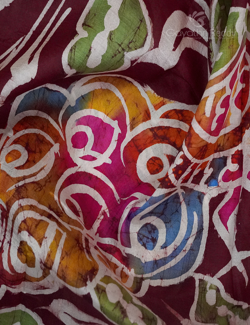 PURE SILK BATIK PRINT-PSP131