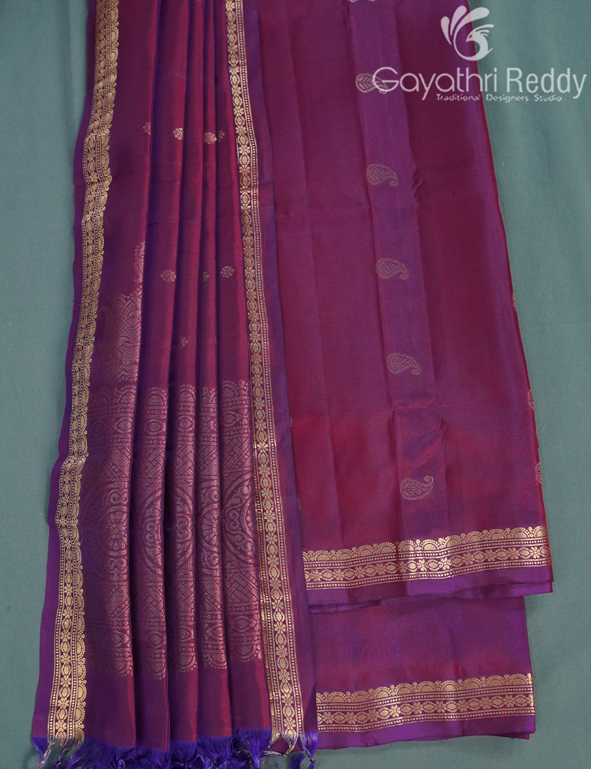PURE KANCHI PATTU (D.M) 3PC-KPDM4