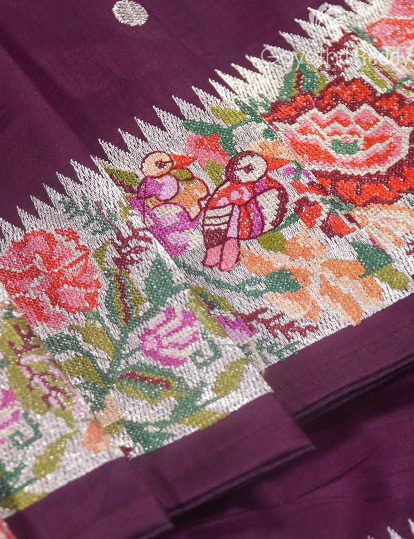 SEMI DUPION SILK SAREE-SDS106