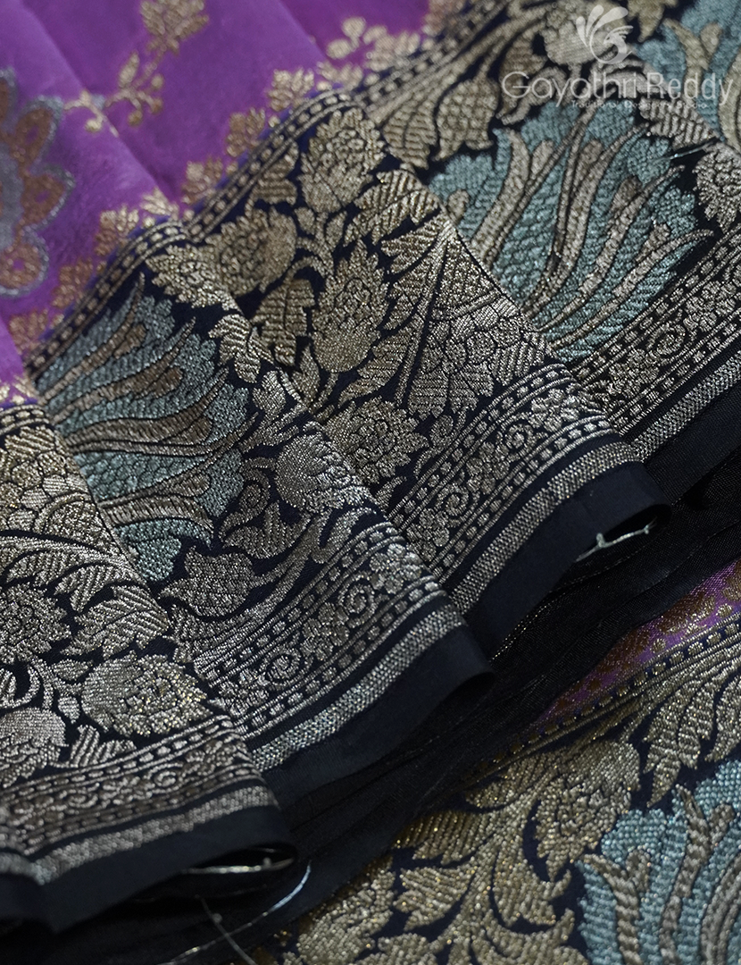 BANARAS KATAN SAREE-SBK681