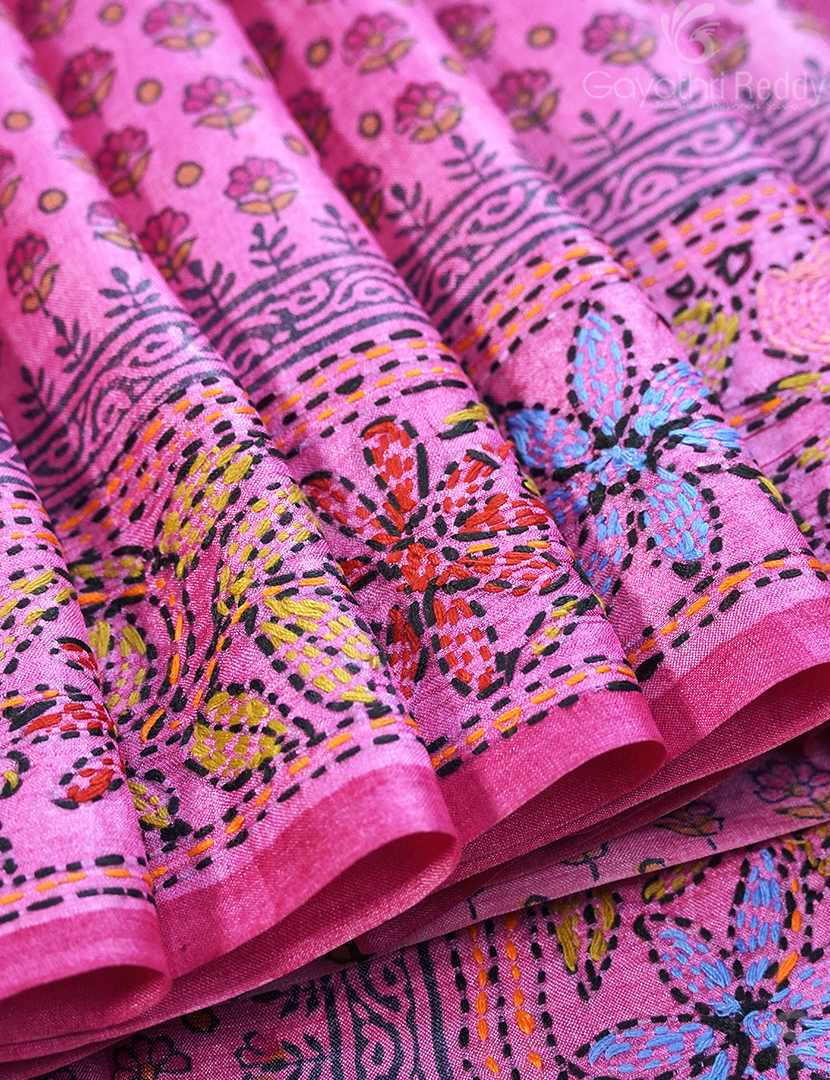 PURE DESI TUSSAR KANTA WORK-TS1514