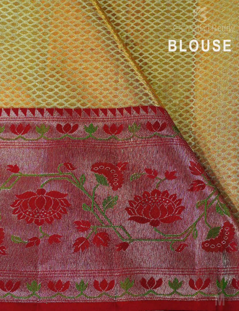 PURE KANCHI PATTU MEENAKARI SAREE-KP7488