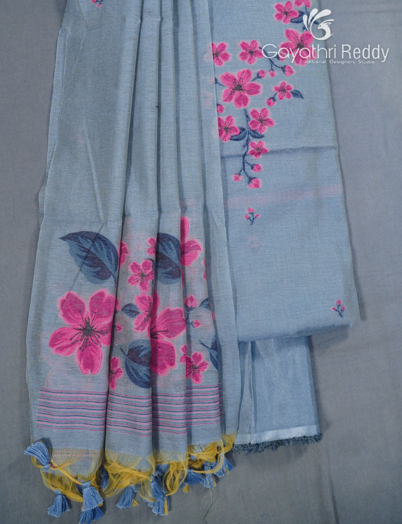 JAMDANI DRESS MATERIAL(3PC)-JDM4