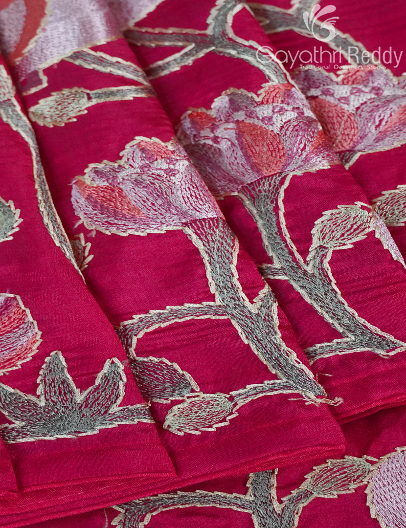SEMI DUPION SILK WORK-SDSW1