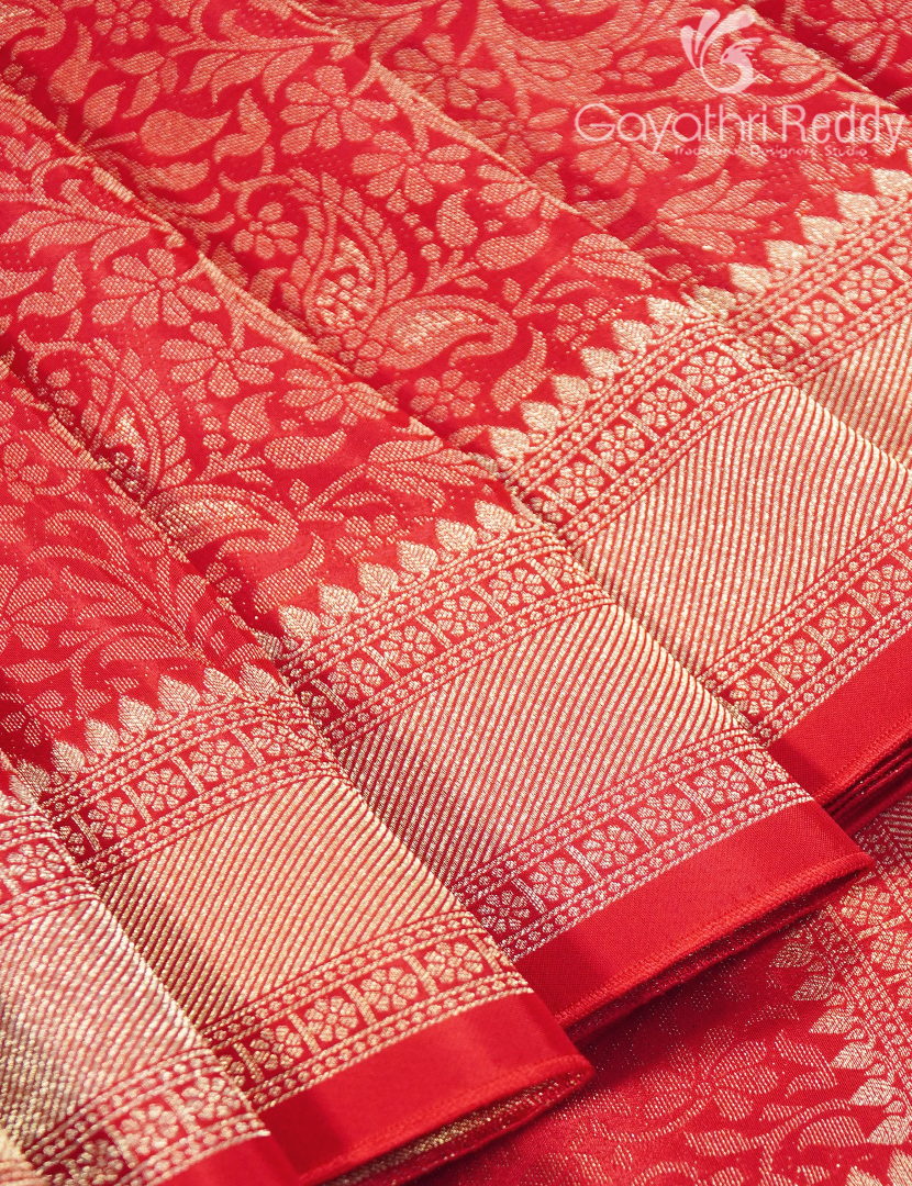 MYSORE CREPE BROCADE SAREE-MCB11