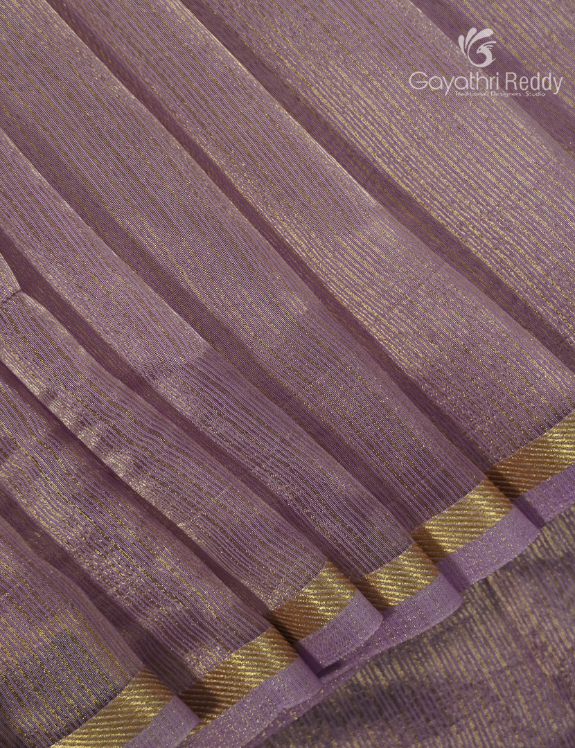 Pure Tissue Saree in Lilac