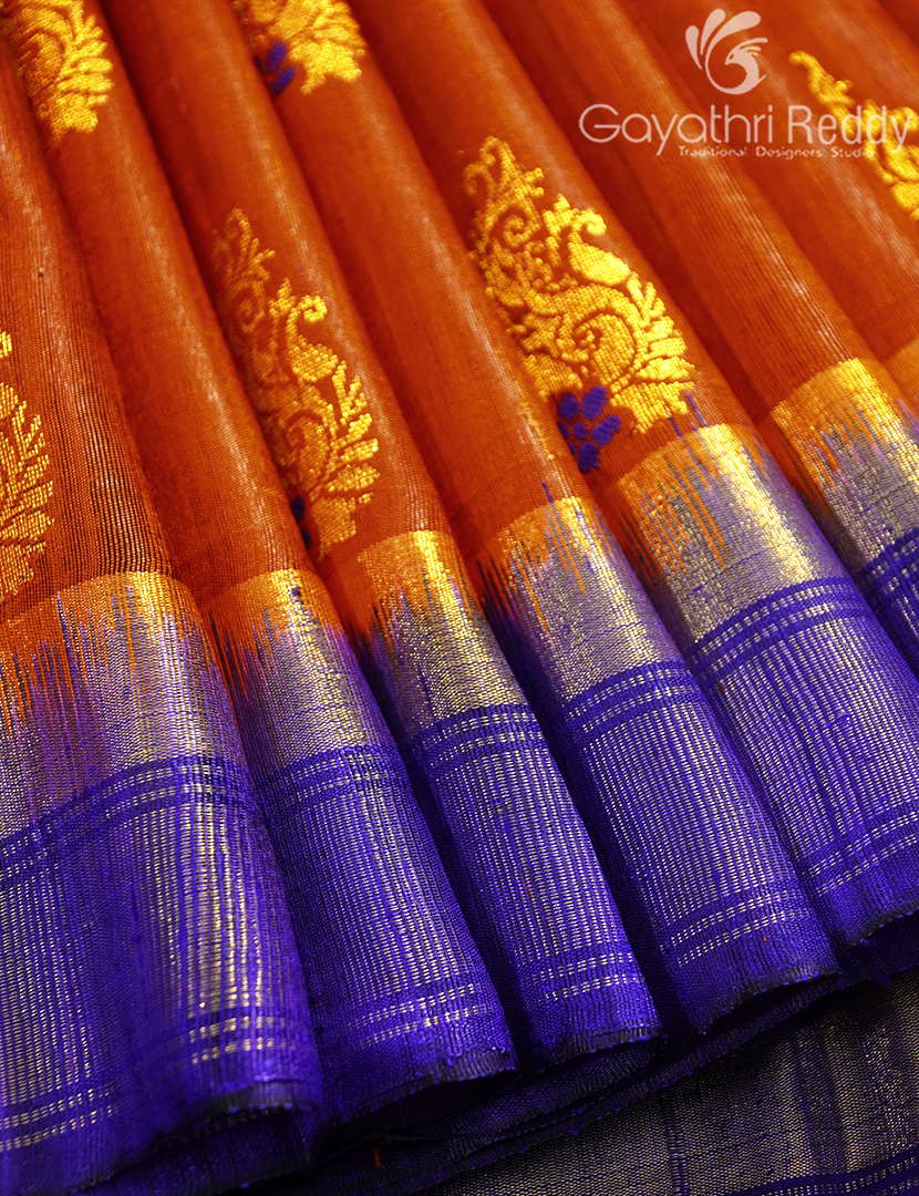 PURE KHADI PATTU SAREE-KHP1215