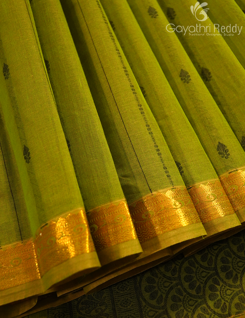 PURE KANCHI COTTON RICH PALLU-KC3060