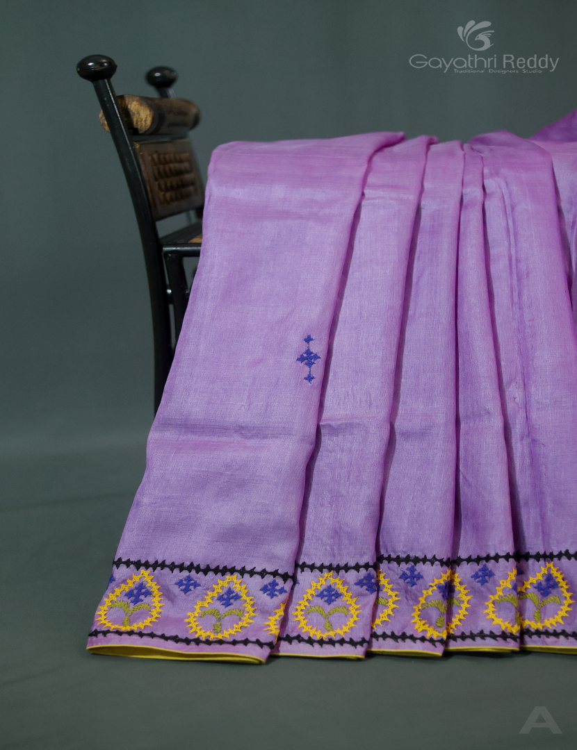 PURE DESI TUSSAR HAND KUTCH WORK-TS733