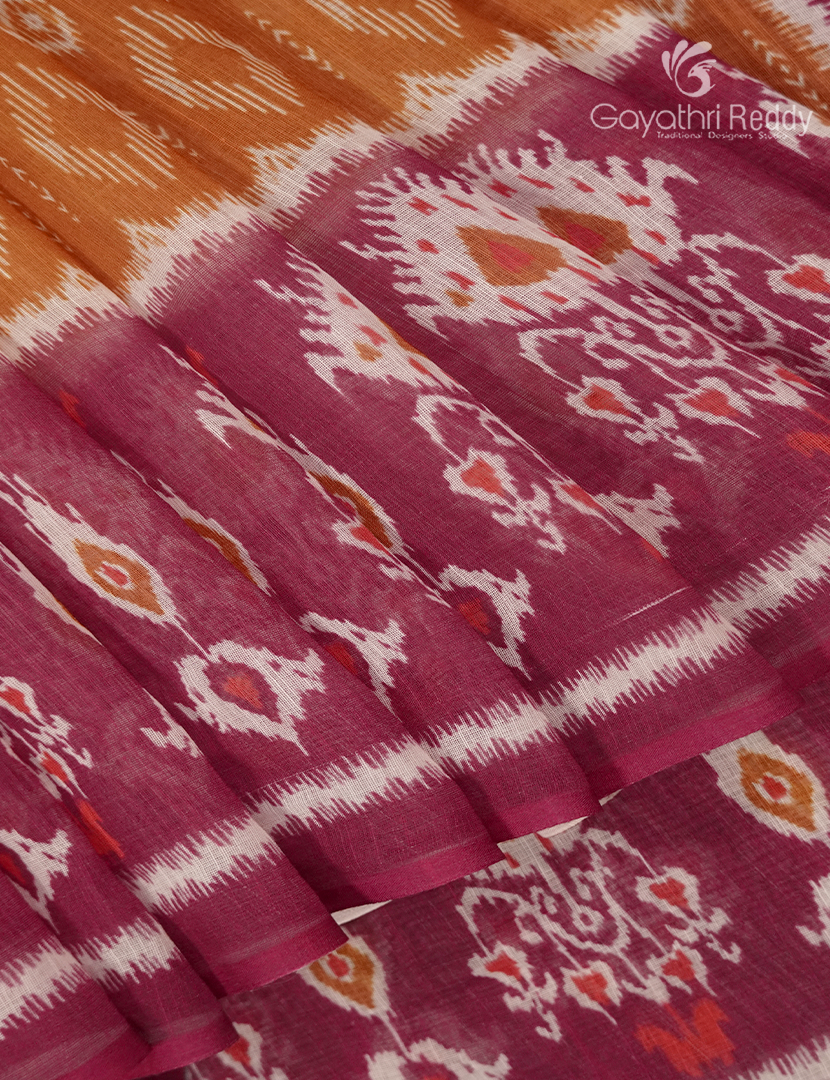 Linen Cotton Saree-L1501