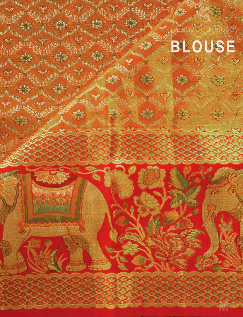 PURE KANCHI PATTU (4.G) BRIDAL SAREE-BKP1876