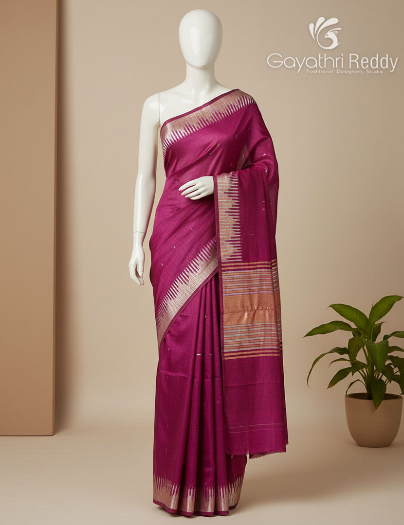 PURE KHADI PATTU SAREE-KHP1242