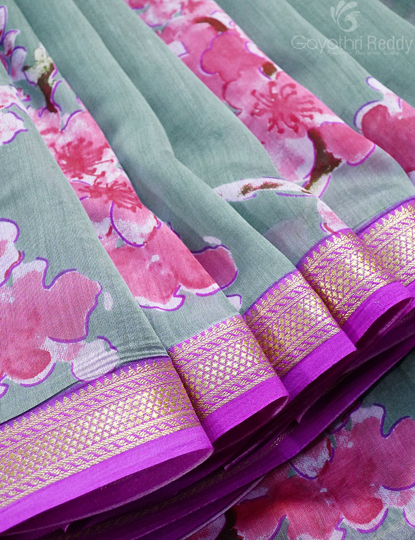 PURE CHANDERI PRINTED-CHS245