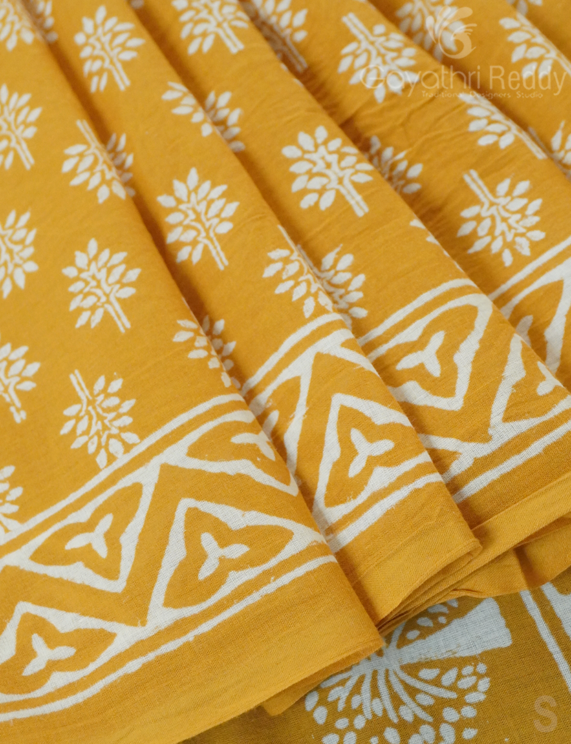 COTTON PRINTED SAREES-CP1