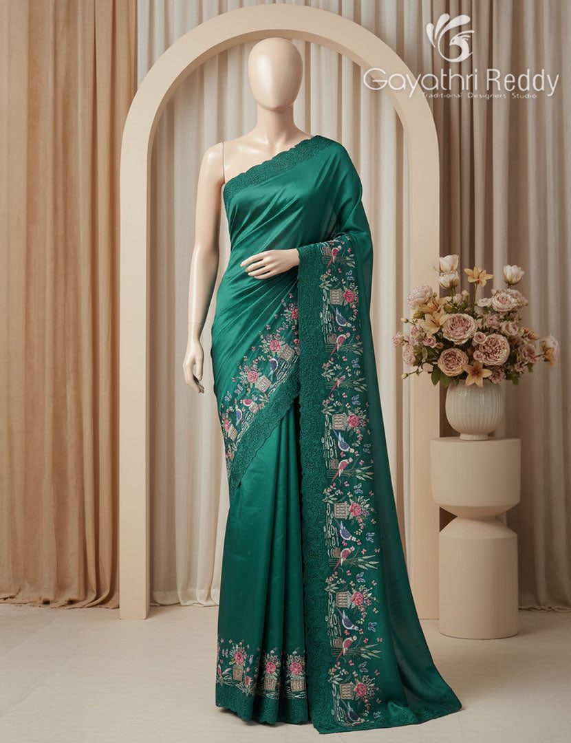 SEMI DUPION SILK SAREE-SDS125