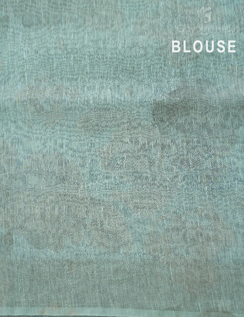 PURE LINEN SAREE-L1342