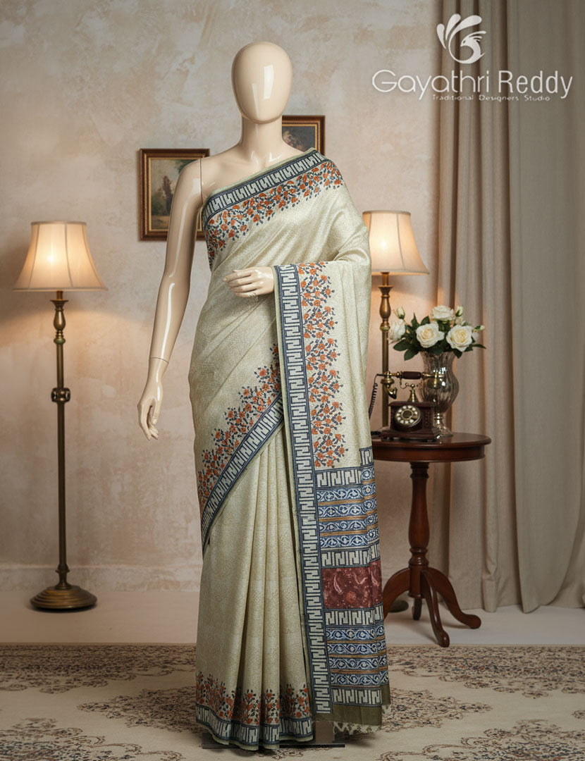 CHANDERI SILK SAREE-CPS1094