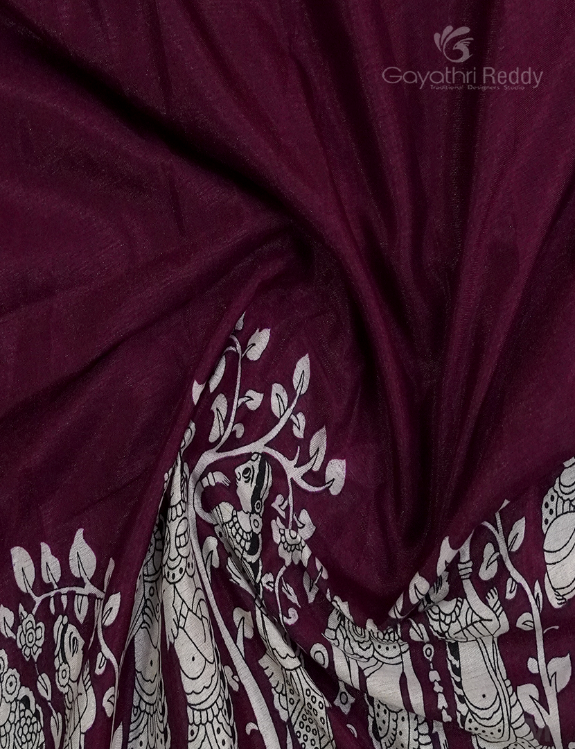 KALAMKARI SILK COTTON-KCS44