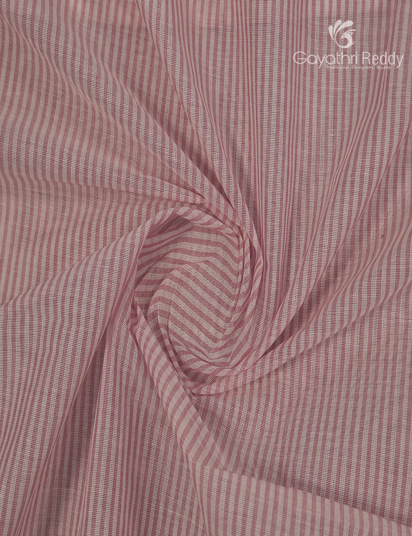 Pure Kanchi Cotton Printed Saree in Baby Pink