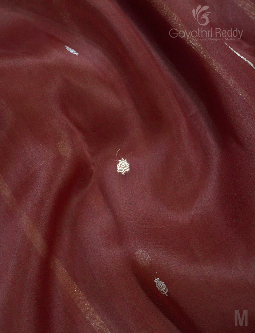 PURE BANARAS ORGANZA SILK-BO288