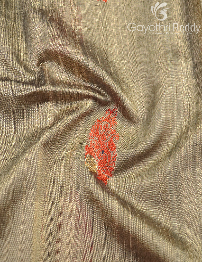 PURE KHADI PATTU SAREE-KHP1224