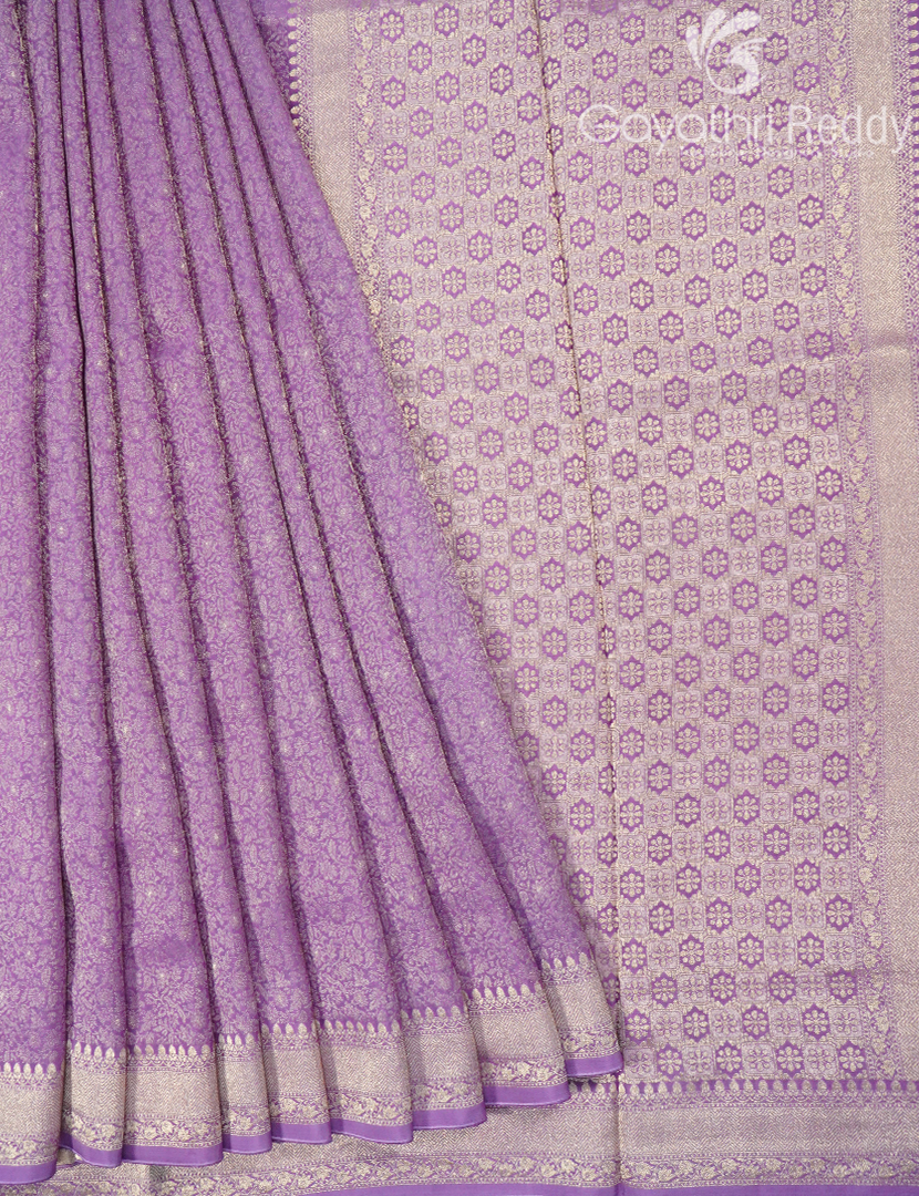 MYSORE CREPE BROCADE SAREE-MCB21