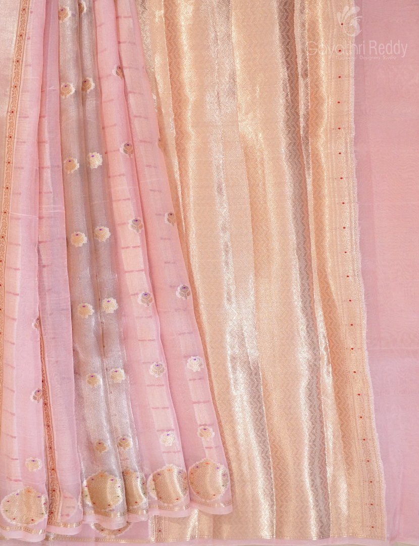 PURE BANARAS KORA SILK-BKS72