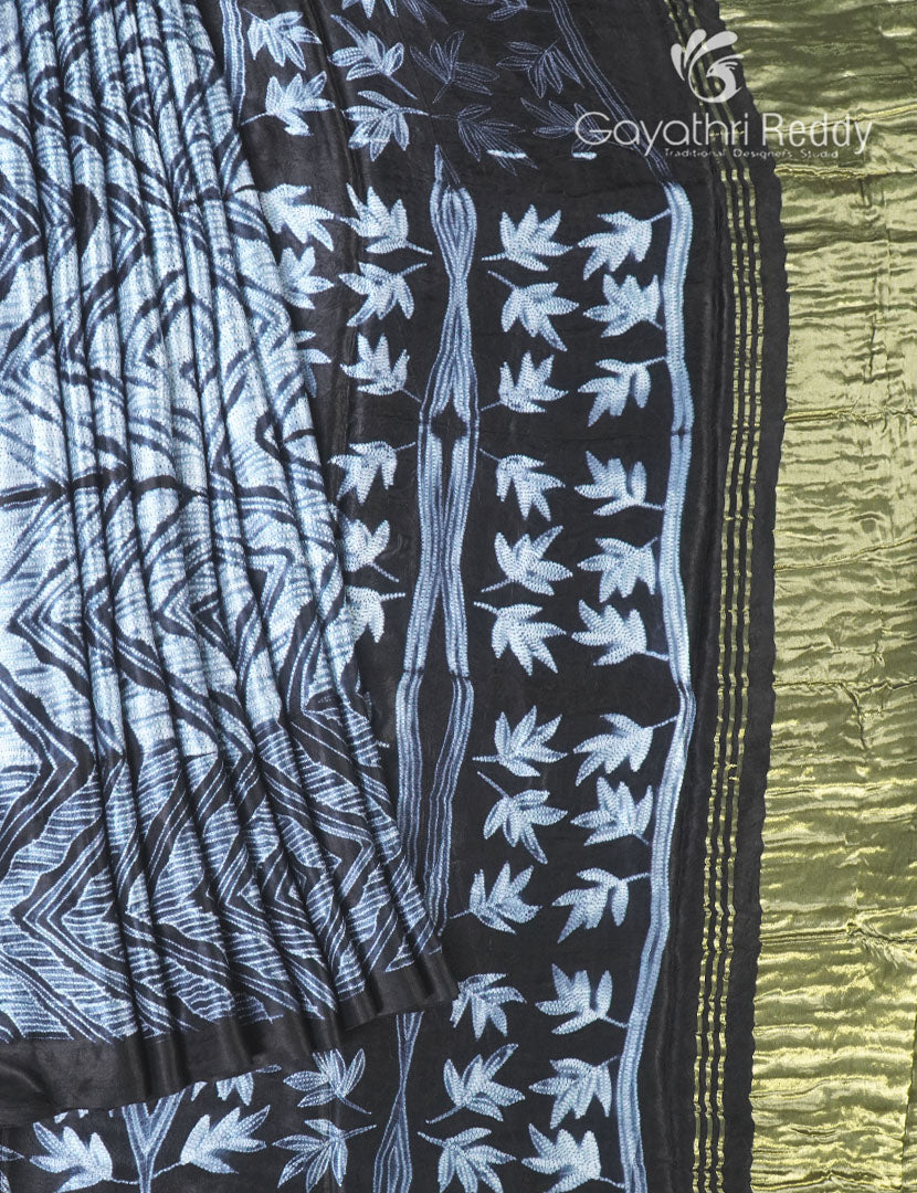 PURE GAJI SILK SAREE -GSS34