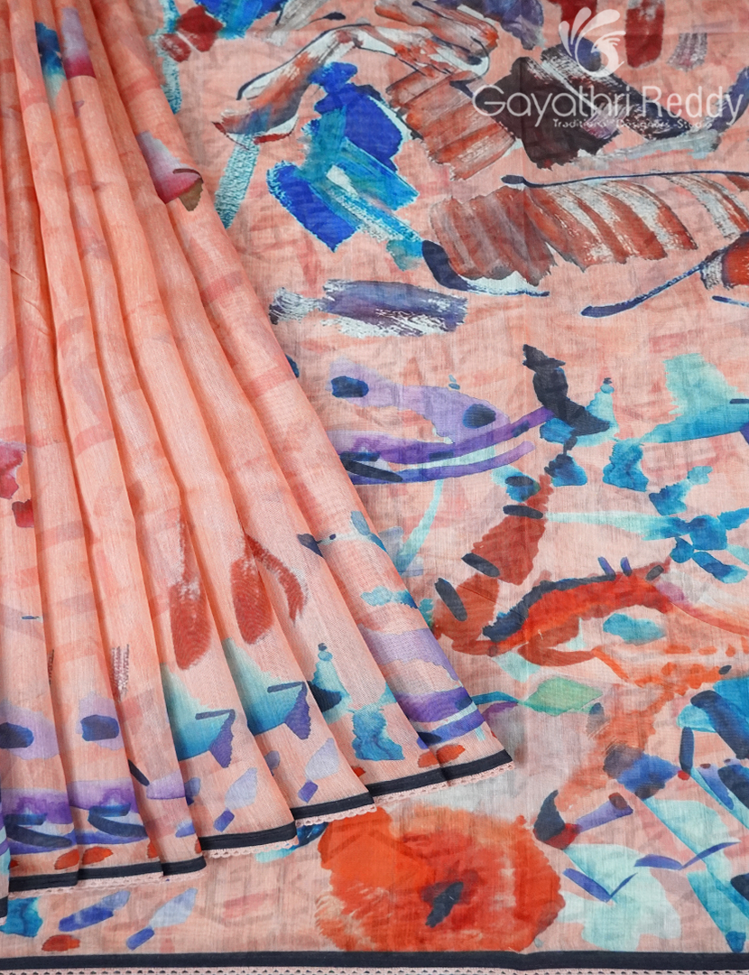CHANDERI SILK SAREE-CPS1143