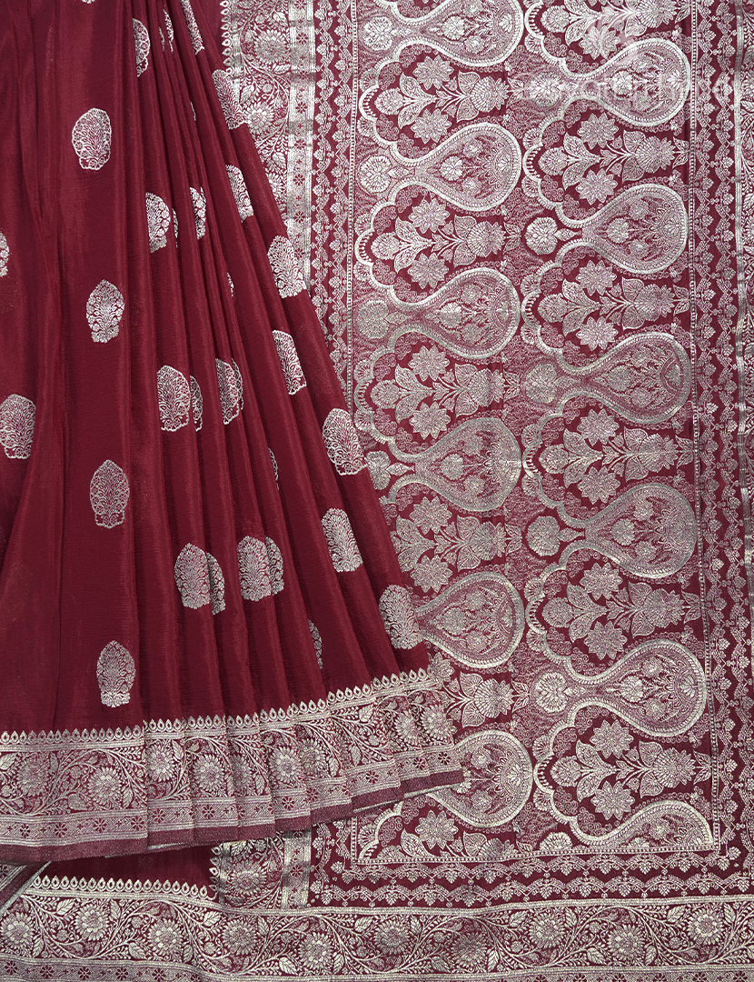 CHIFFON FANCY SAREE-PCF254