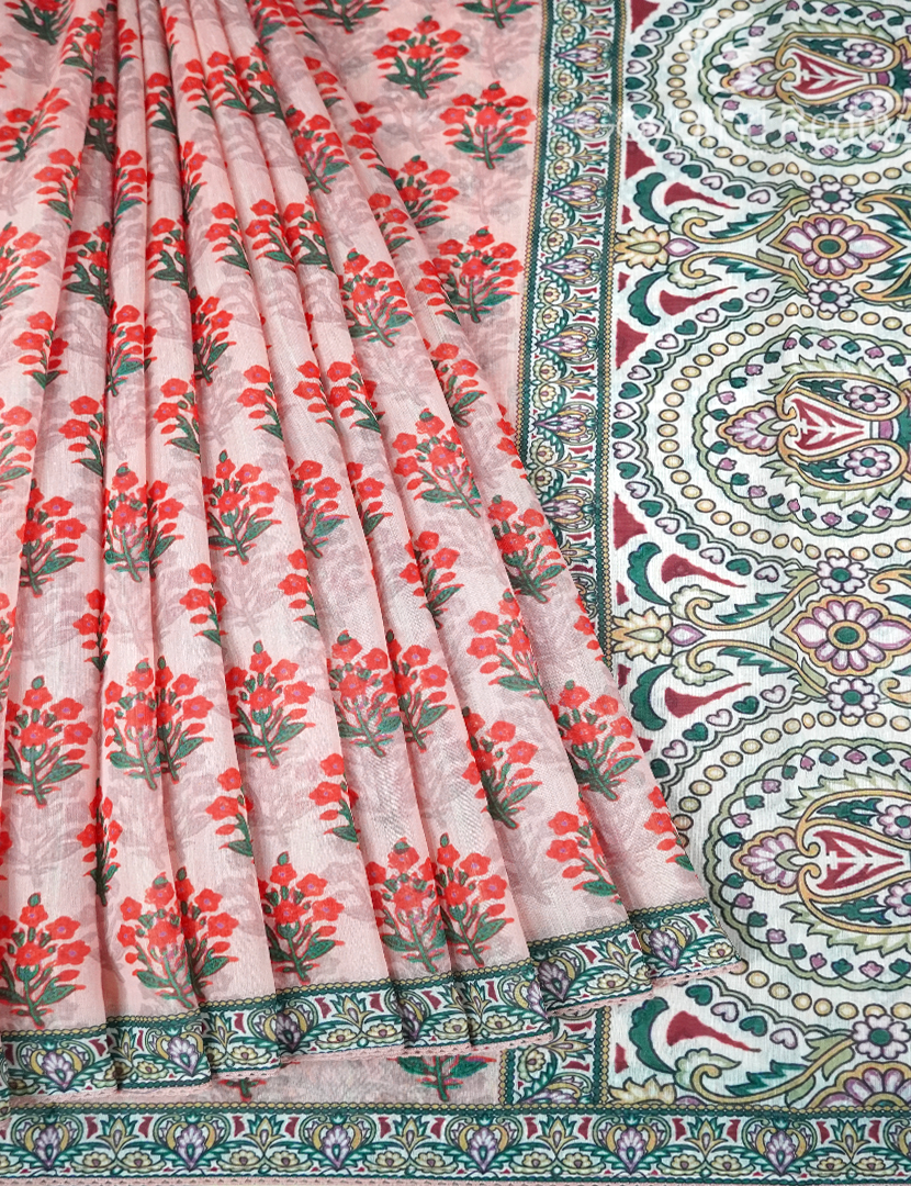 CHANDERI SILK SAREE-CPS1084