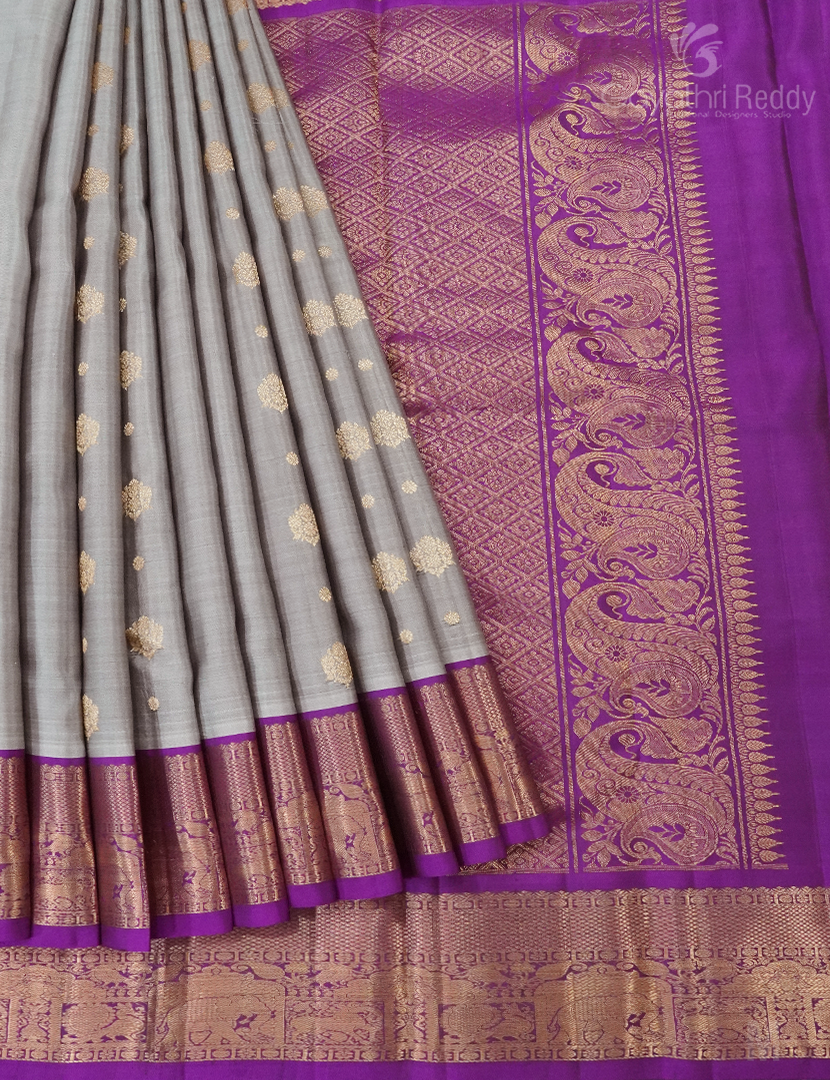 PURE KANCHI PATTU MEDIUM BORDER-KP7774